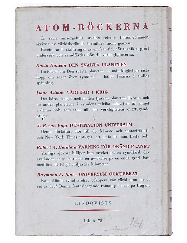 Destination universum - A. E. van Vogt - Romaanit ja novellit - 10105527537 - 1