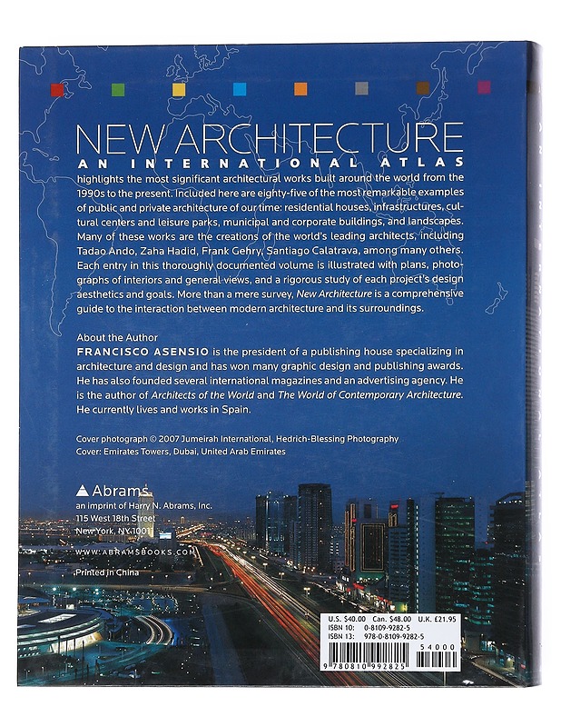 New architecture - Asensio, Francisco - Tietokirjat ja oppaat - 10105527545 - 1