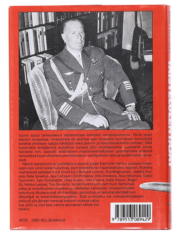 Talvisodan taistelulentäjät - Joppe Karhunen - Elämäkerrat ja muistelmat - 10105527550 - 1