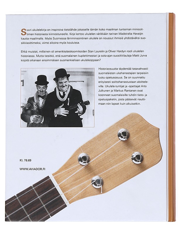 Suuri ukulelekirja - Arto Julkunen, Markus Rantanen - Historiakirjat - 10105527567 - 1