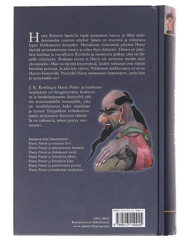 Harry Potter ja kuoleman varjelukset - Rowling, J. K. - Lastenkirjat - 10105527593 - 1