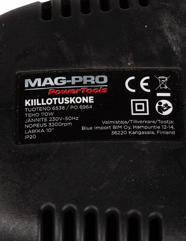 Mag-Pro Powertools kiillotuskone - Pienkodinkoneet - 10105527601 - 2