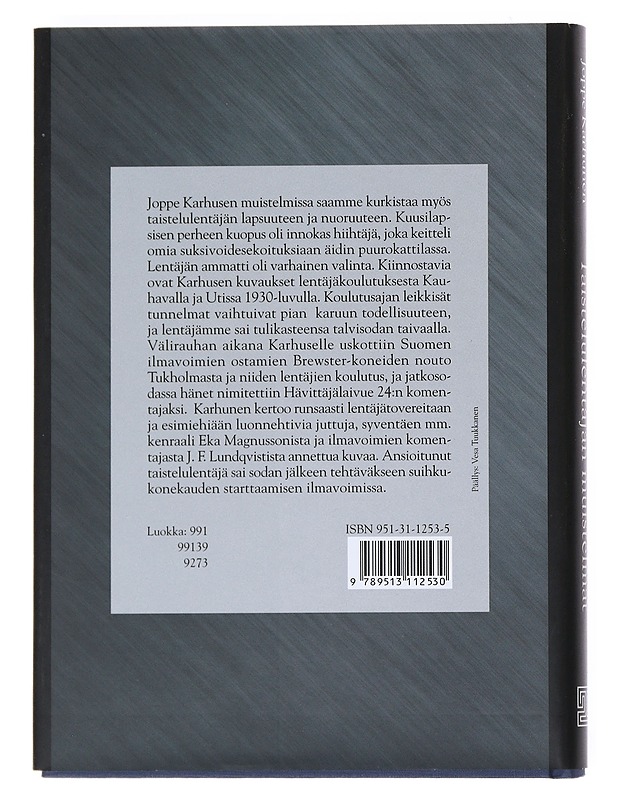 Taistelulentäjän muistelmat - Joppe Karhunen - Elämäkerrat ja muistelmat - 10105527605 - 1