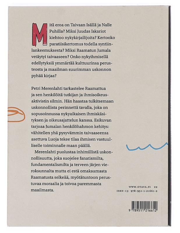 Ihmisen näköinen Jumala ja muita Raamatun henkilöitä - Petri Merenlahti - Tietokirjat ja oppaat - 10105527607 - 1