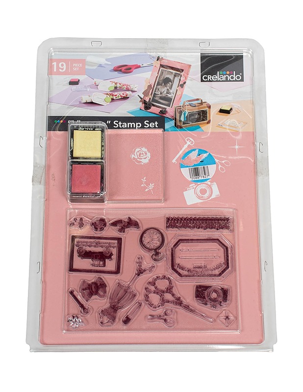 CRELANDO askarteluleimasinsetti, 19 osaa - Askartelu - 10105527636 - 0