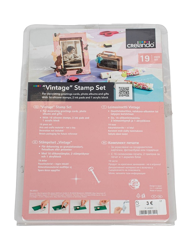 CRELANDO askarteluleimasinsetti, 19 osaa - Askartelu - 10105527636 - 1