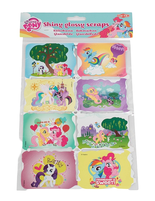 TACTIC My Little Pony kiiltokuvasetti - Askartelu - 10105527642 - 0