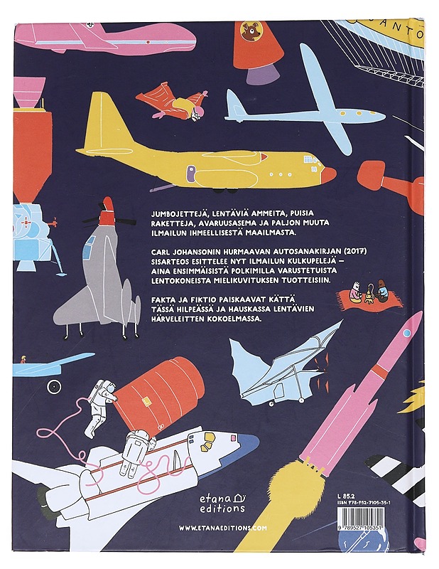 Lentävä sanakirja - Johanson, Carl - Lastenkirjat - 10105527640 - 1