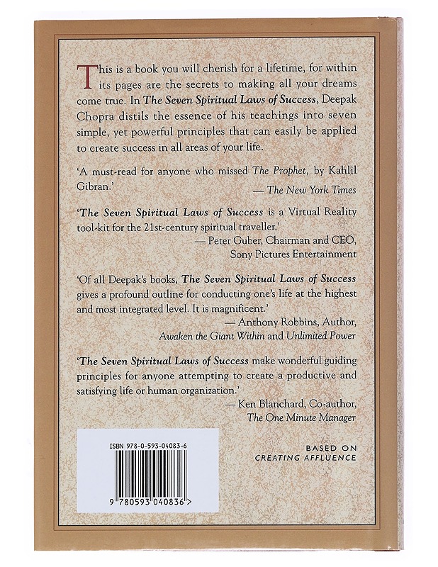 The Seven Spiritual Laws of Success - Deepak Chopra - Tietokirjat ja oppaat - 10105527666 - 1