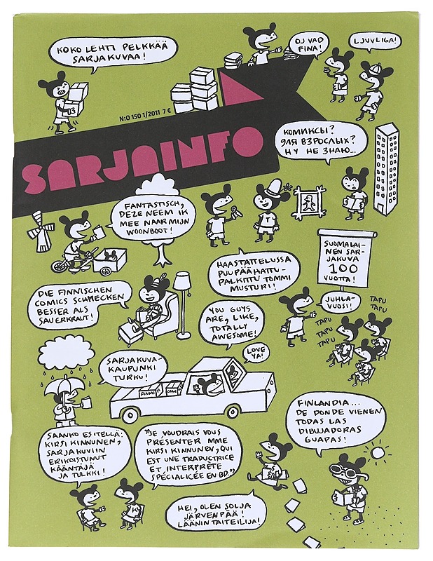 Sarjainfo 1/2011 - Sarjakuvat - 10105527671 - 0