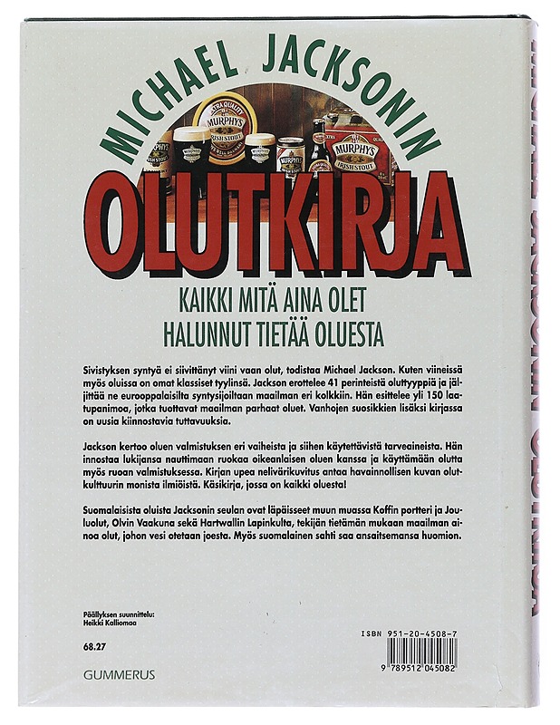 Michael Jacksonin olutkirja - Jackson, Michael - Harrastekirjat - 10105527691 - 1