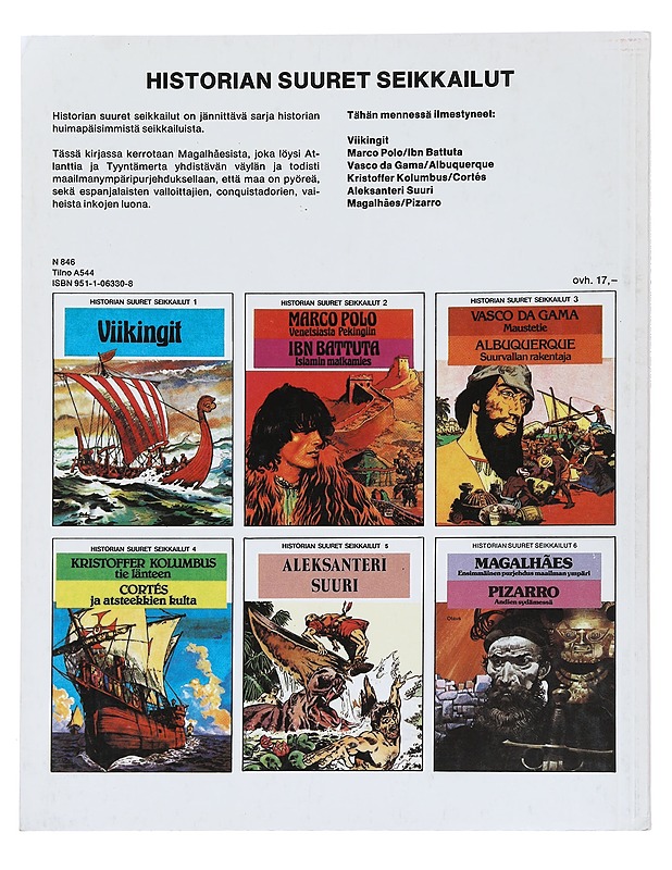 Magalhaes : ensimmäinen purjehdus maailman ympäri - Buzzelli, Guido - Sarjakuvat - 10105527732 - 1