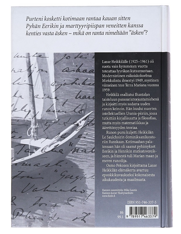 Marian maa : Lasse Heikkilän elämä 1925-1961 - Osmo Pekonen - Elämäkerrat ja muistelmat - 10105527734 - 1