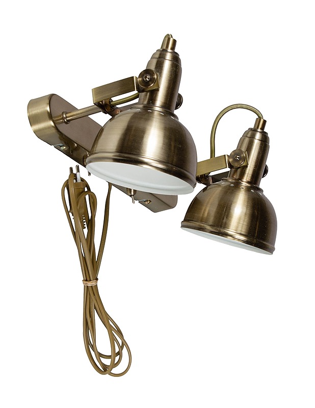 SESSAK seinävalaisin, jossa 2 kohdistettavaa lamppua  - Valaisimet - 10105527748 - 0