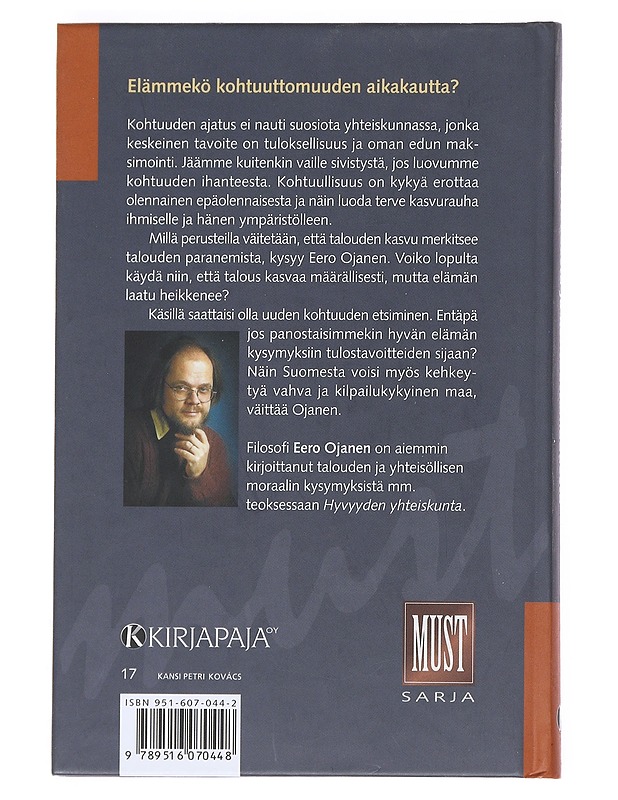 Kohtuudesta ja kohtuuttomuudesta - Eero Ojanen - Tietokirjat ja oppaat - 10105527750 - 1