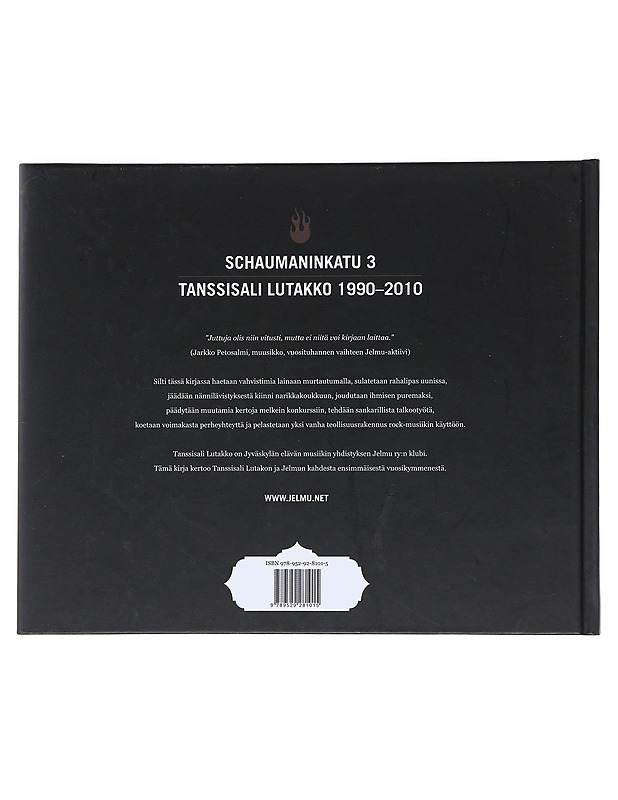 Schaumaninkatu 3 : Tanssisali Lutakko 1990-2010 - Tuomaala, Tomi - Historiakirjat - 10105527767 - 1
