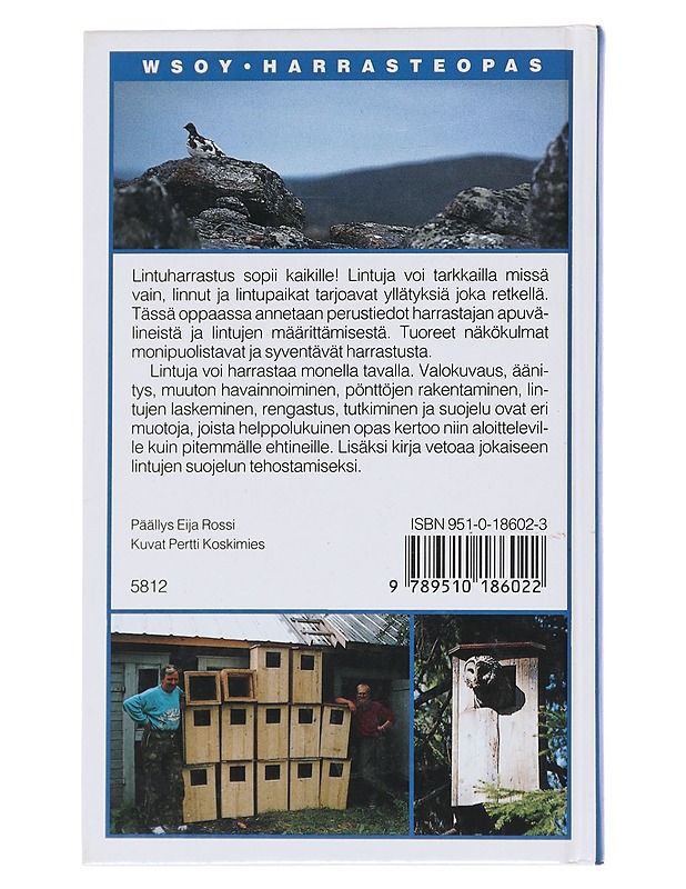 Lintuharrastajan opas - Pertti Koskimies - Tietokirjat ja oppaat - 10105527784 - 1