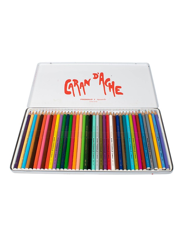 CARAN D'ACHE Prismalo I akvarellikynät, 40 kpl - Askartelu - 10105527792 - 1