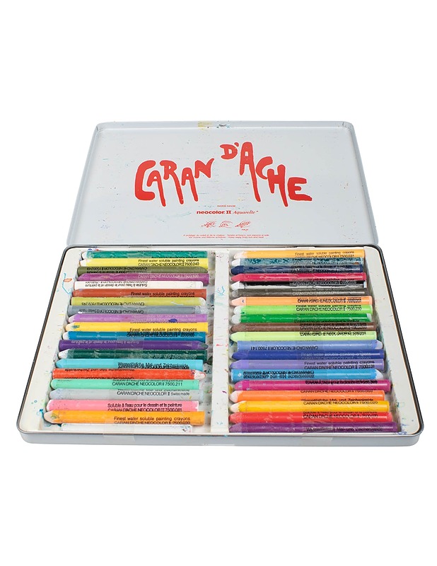 CARAN D'ACHE Neocolor II akvarelliliidut, 39 kpl - Askartelu - 10105527811 - 1