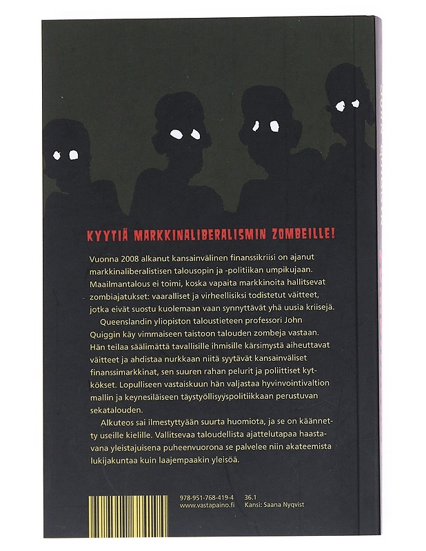 Zombitalous - Quiggin, John - Kirja lahjaksi - 10105527821 - 1