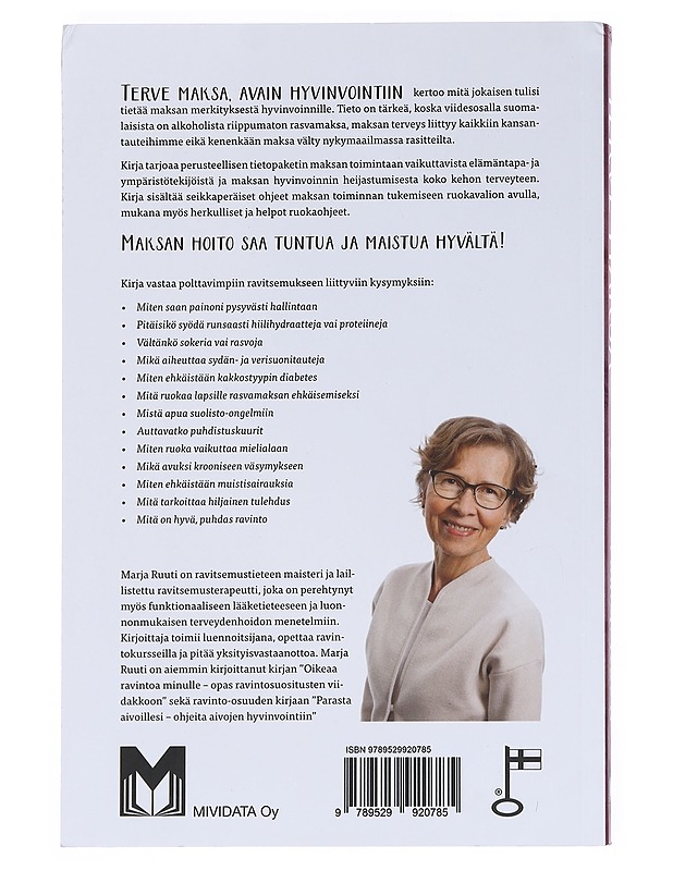 Terve maksa : avain hyvinvointiin - Ruuti, Marja - Kirja lahjaksi - 10105527824 - 1