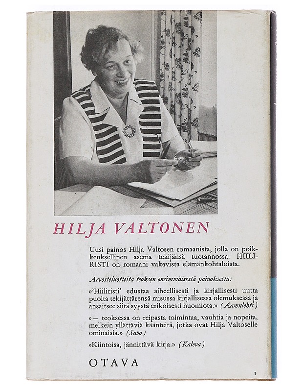 Hiiliristi - Hilja Valtonen - Romaanit ja novellit - 10105527872 - 1