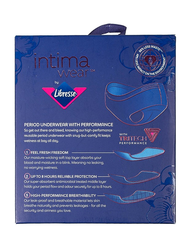 LIBRESSE Intima Wear alushousut hipster, L - Alusvaatteet - 10105527911 - 1