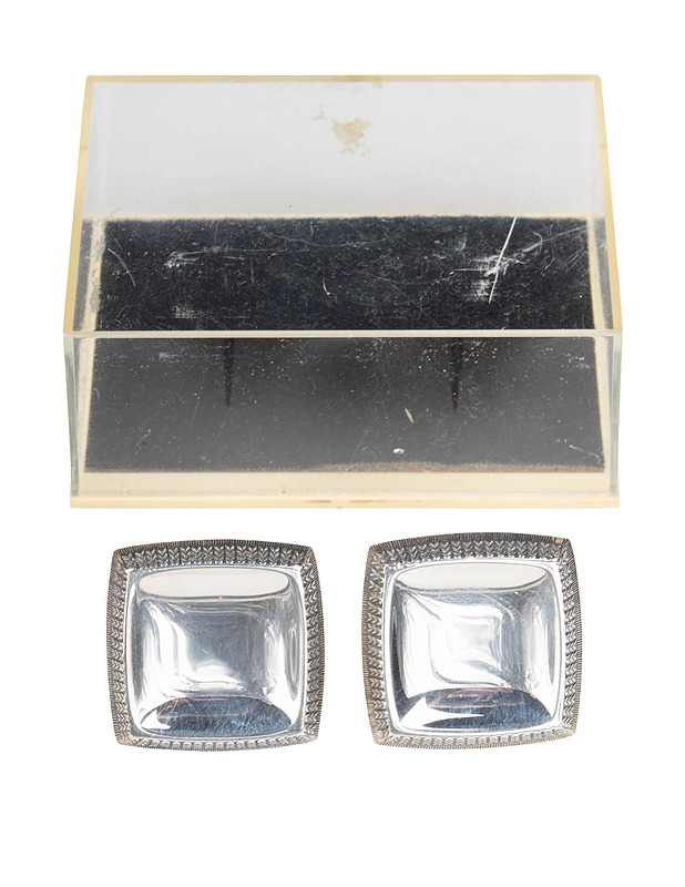 AURAN KULTASEPÄT OY Tähkä juustonapit, 2 kpl - hopea - Muut astiat - 10105528065 - 0