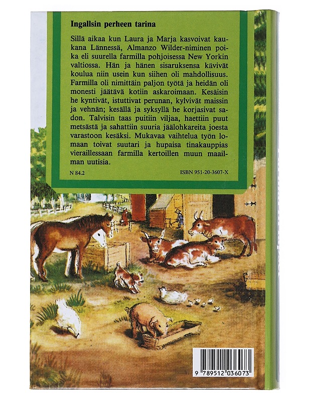 Farmarin lapset - Wilder, Laura Ingalls - Romaanit ja novellit - 10105528080 - 1