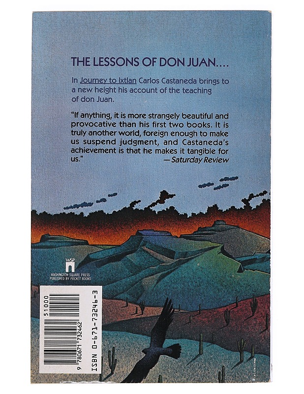 Journey to Ixtlan : The Lessons of Don Juan - Carlos Castaneda - Romaanit ja novellit - 10105528075 - 1