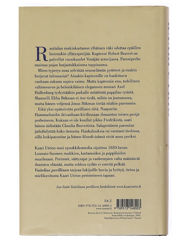 Vaitelias perillinen - Kaari Utrio - Historiakirjat - 10105528114 - 1