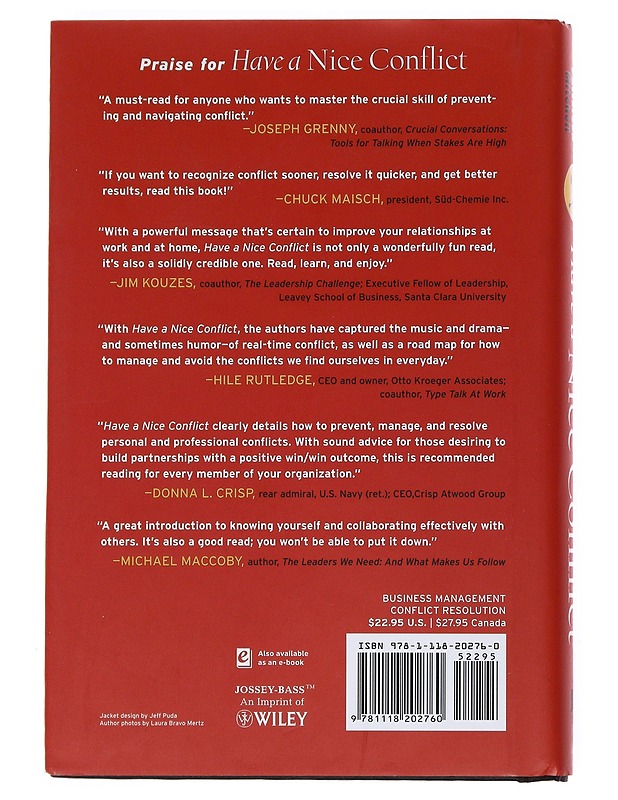 Have A Nice Conflict - Tim Scudder et al. - Tietokirjat ja oppaat - 10105528113 - 1