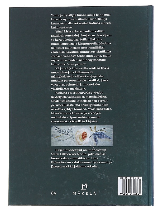 Maalaa vanhasta uutta - Holmsäter, Lena - Tietokirjat ja oppaat - 10105528117 - 1