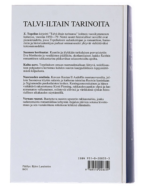 Talvi-iltain tarinoita - Topelius, Zacharias - Romaanit ja novellit - 10105528133 - 1
