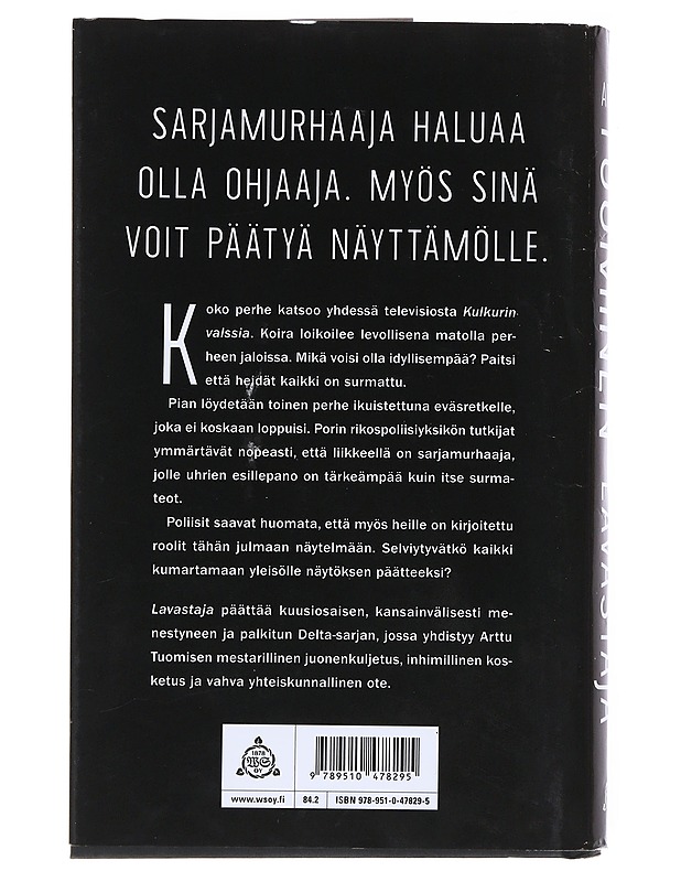 Lavastaja - Arttu Tuominen - Jännitys ja dekkarit - 10105528153 - 1