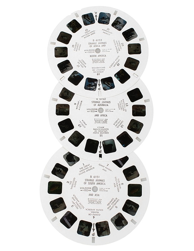 VIEW-MASTER Strange Animals of the World kiekot - Koriste-esineet - 10105528174 - 1