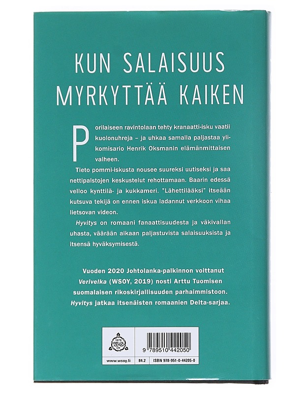 Hyvitys - Arttu Tuominen - Jännitys ja dekkarit - 10105528182 - 1
