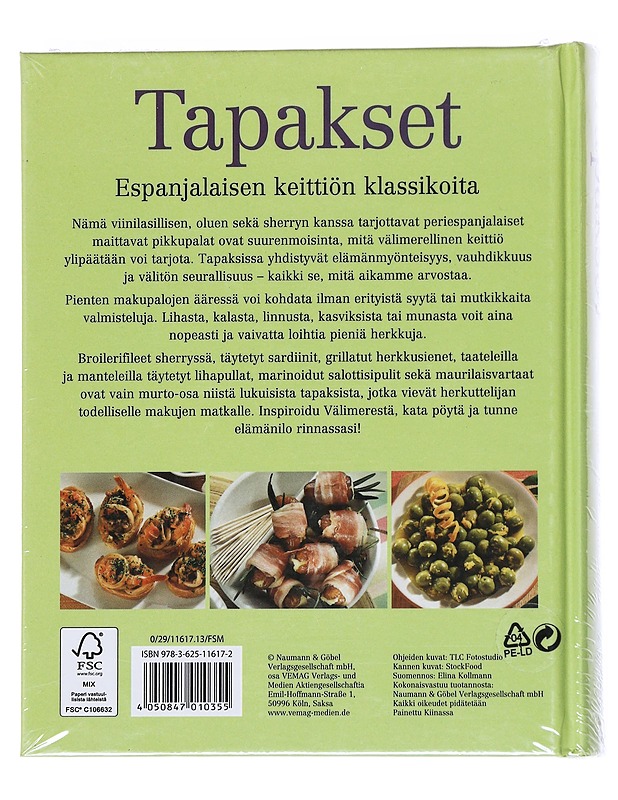 Tapakset : Espanjalaisen Keittiön Klassikoita - Kirja lahjaksi - 10105528195 - 1