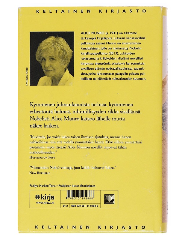 Nuoruudenystävä - Munro, Alice - Romaanit ja novellit - 10105528203 - 1