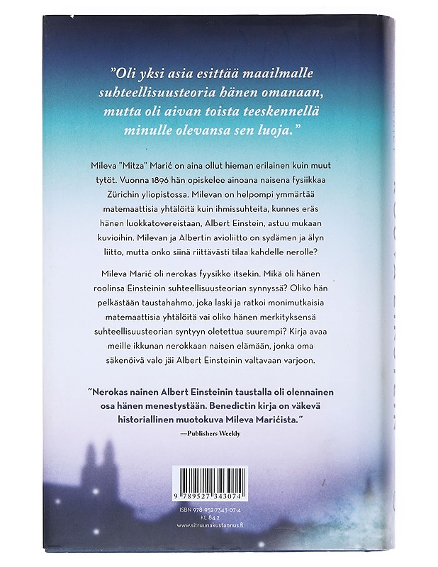 Rouva Einstein - Benedict, Marie - Elämäkerrat ja muistelmat - 10105528205 - 1