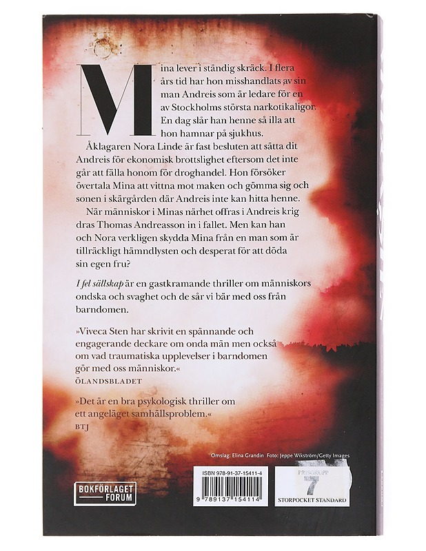 I fel sällskap - Viveca Sten - Jännitys ja dekkarit - 10105528249 - 1