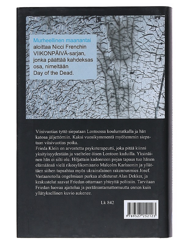 Murheellinen maanantai - French, Nicci - Romaanit ja novellit - 10105528250 - 1