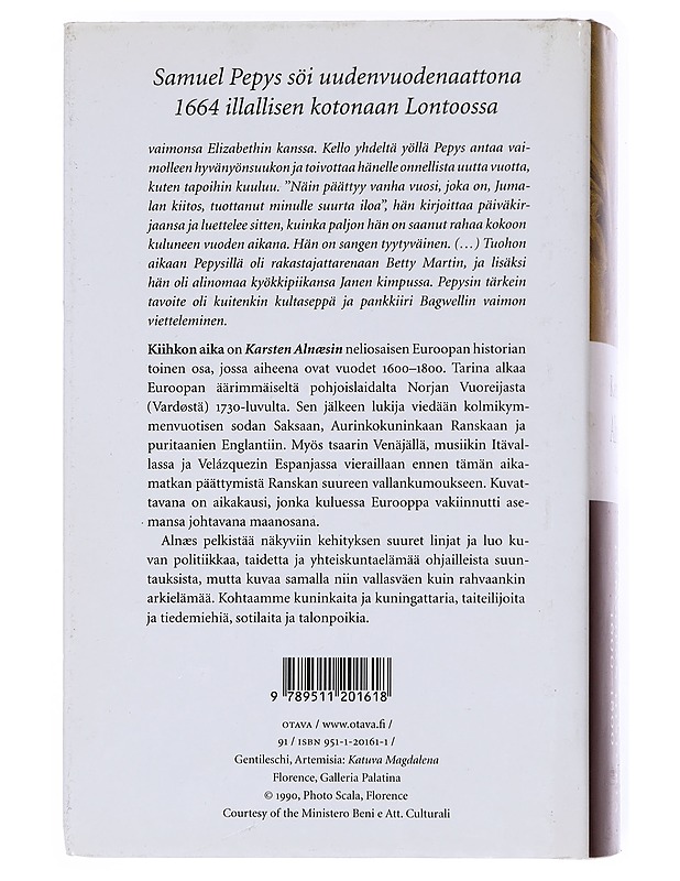 Euroopan historia. Kiihkon aika : 1600-1800 - Alnæs, Karsten - Historiakirjat - 10105528263 - 1