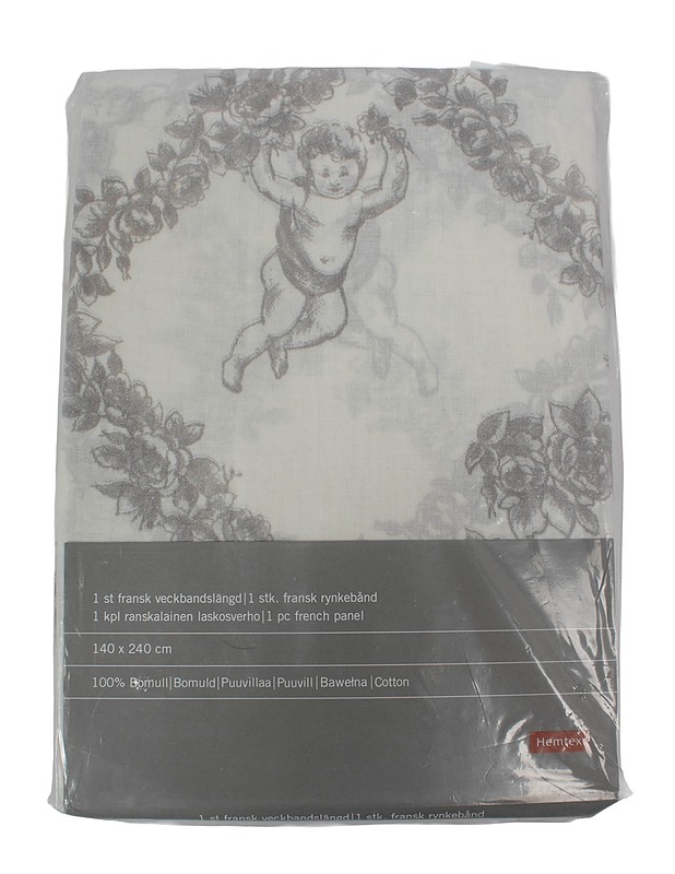 HEMTEX ranskalainen laskoverho, 140x240 cm - Verhot ja kapat - 10105528268 - 0