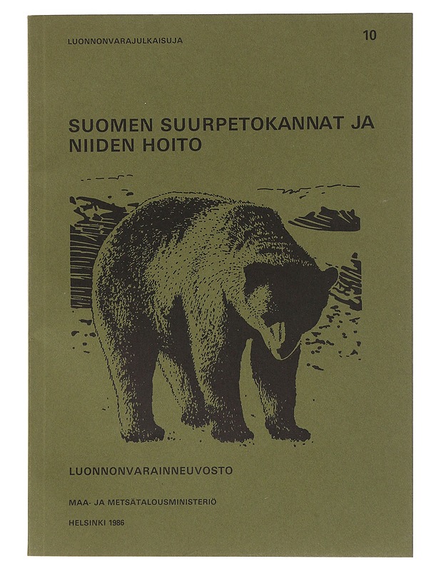 Suomen Suurpetokannat Ja Niiden Hoito - Lemmikki- ja luontokirjat - 10105528329 - 0