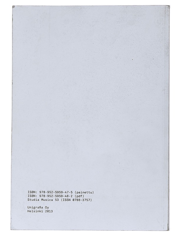 Sävellyksen synty : tapaustutkimus säveltäjän ajattelusta - Ulla Pohjannoro - Tietokirjat ja oppaat - 10105528321 - 1