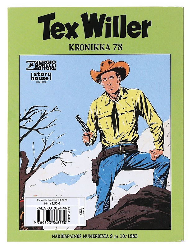 Tex Willer : kronikka 78 - Bonelli, Gianluigi - Sarjakuvat - 10105528335 - 1