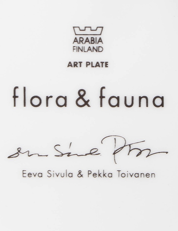 ARABIA Flora & Fauna 2000 seinälautanen - Designsuosikit - 10105528353 - 3