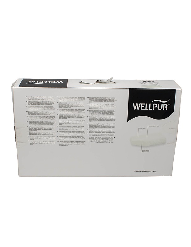 WELLPUR Kvina Memory-vaahtomuovityyny, 30x50x10/7 cm - Tyynyt ja peitot - 10105528354 - 1
