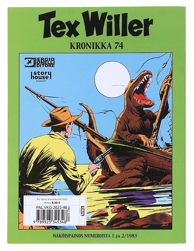 Tex Willer : kronikka 74 - Bonelli, Gianluigi - Sarjakuvat - 10105528365 - 1